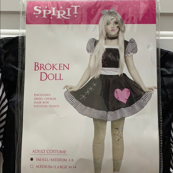 Spirit Other - Broken doll Halloween costume